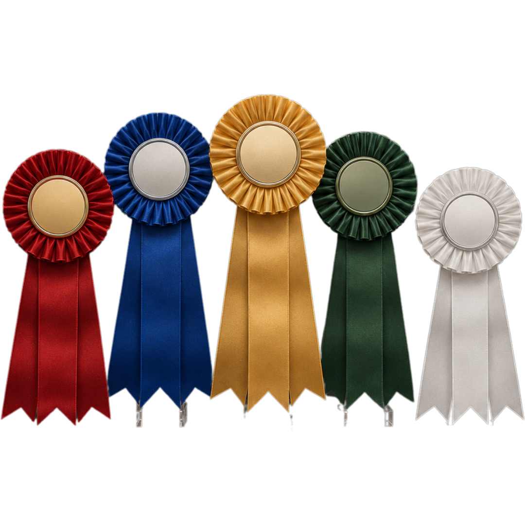 Rosettes & Place Ribbons