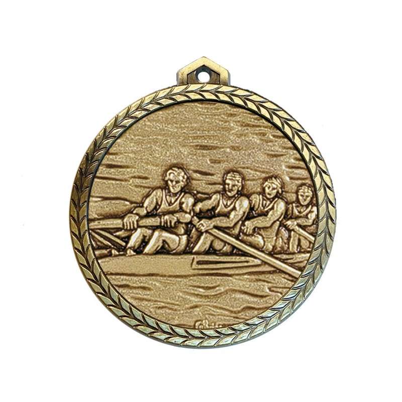C34 ROWING RELIEF MEDAL 56MM