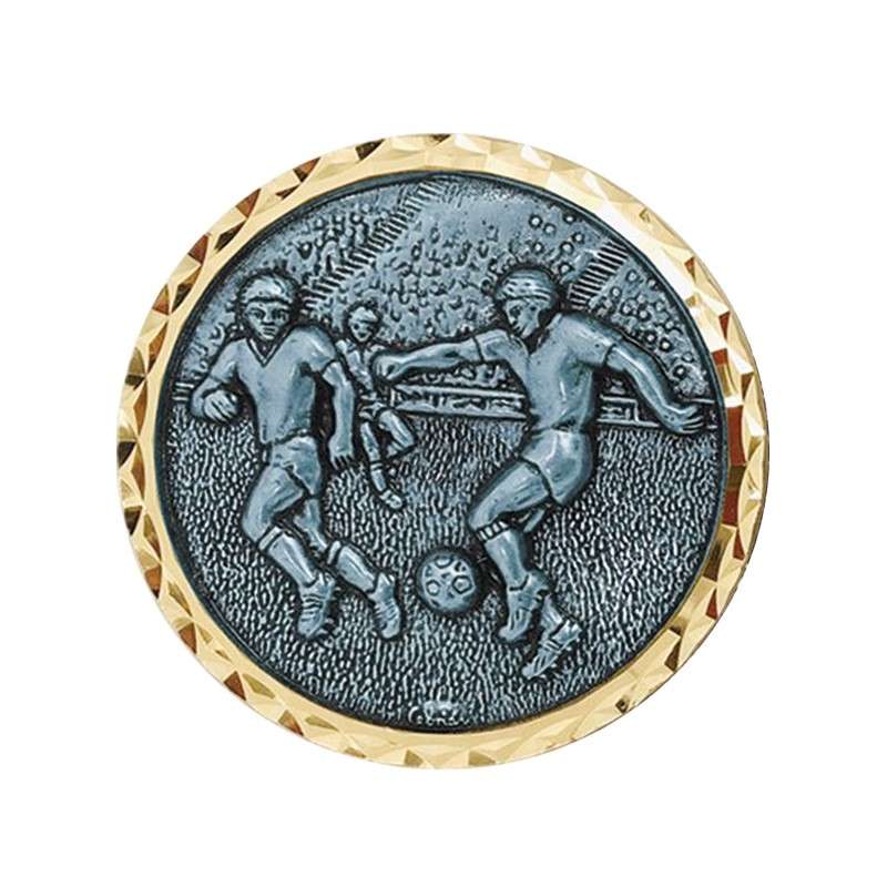 218C FOOTBALL BRASS MEDAL 60MM