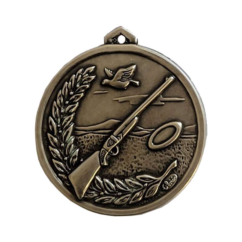 258 SHOOTING BRASS MEDAL 56MM