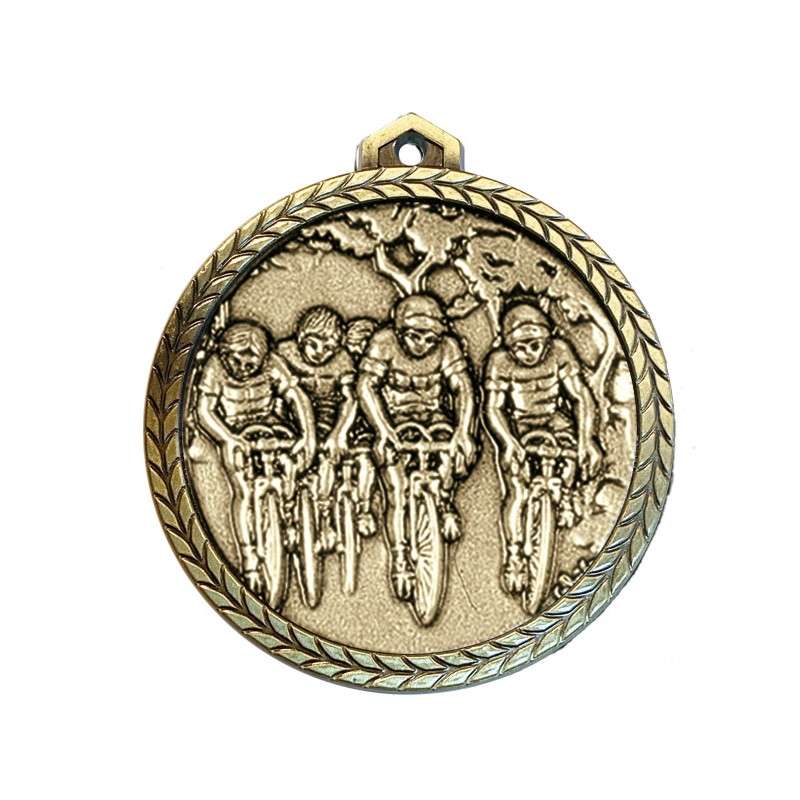 C351 CYCLING RELIEF MEDAL 56MM