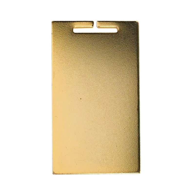 80X50MM RECTANGLE PRINT MEDAL