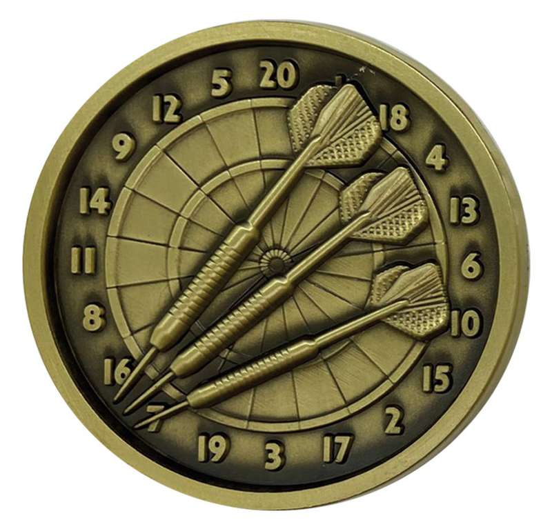 DARTS RELIEF MEDAL 60MM