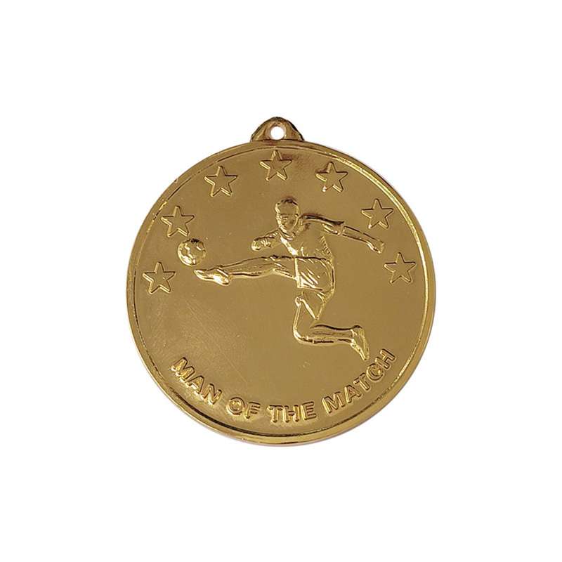 MAN OF THE MATCH FOOTBALL MEDAL
