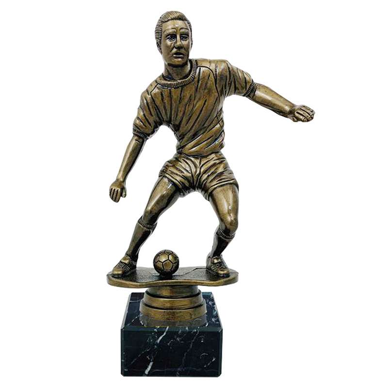 FOOTBALL PLASTIC A-GOLD FIGURE