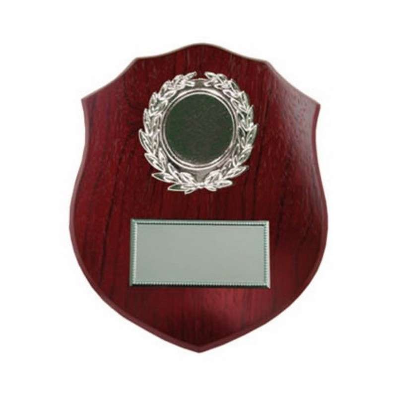 WOODEN SHIELD WITH 1″ HOLDER