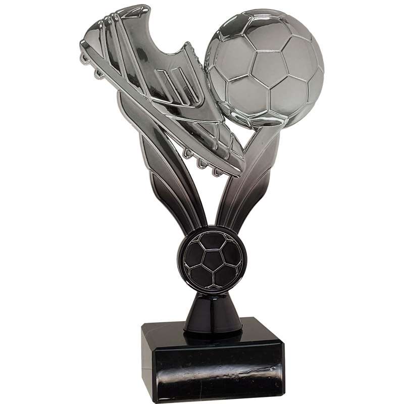 V FOOTBALL BOOT BLACK – SILVER – Silver