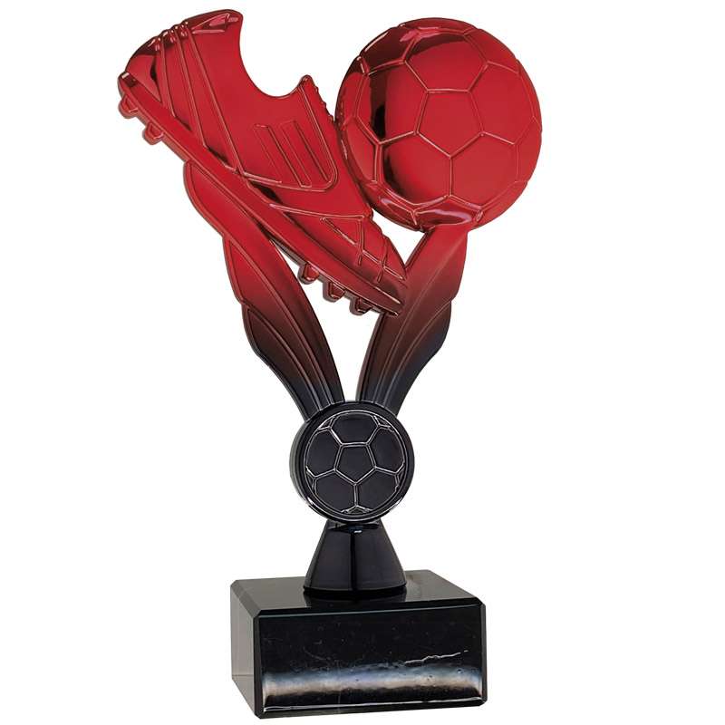 V FOOTBALL BOOT BLACK – RED – Red
