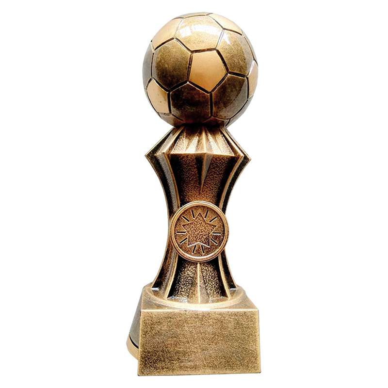 FOOTBALL FACET GOLD TROPHY