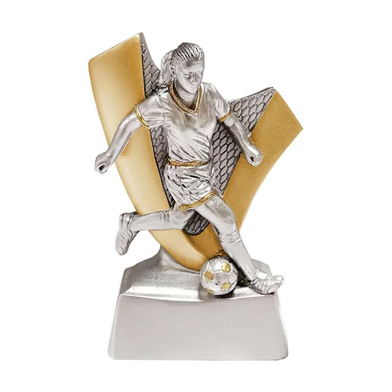 FEMALE FOOTBALL “V” PARTICIPATION TROPHY