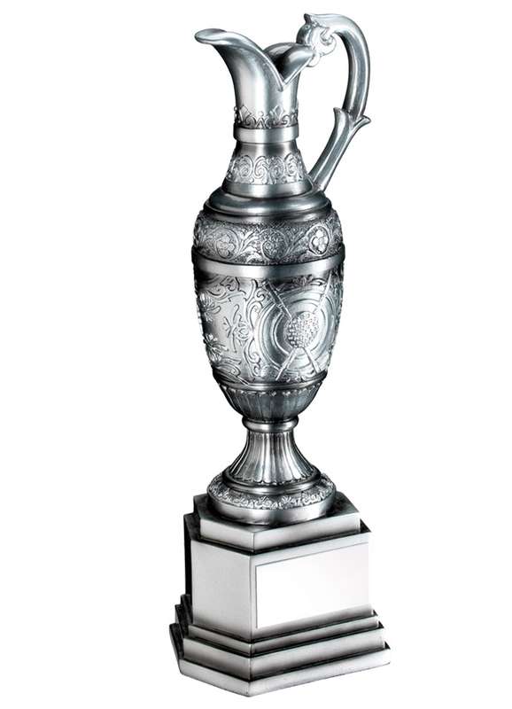 SILVER RESIN CLARET JUG