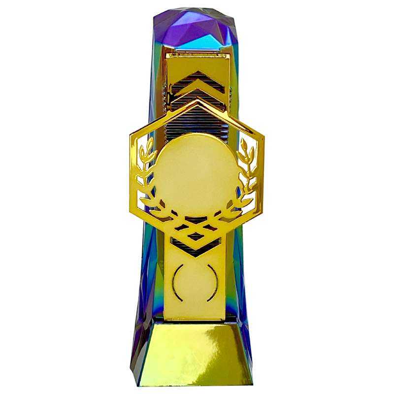 HENGE 2″ HEXAGON – GOLD – BLUE – Blue