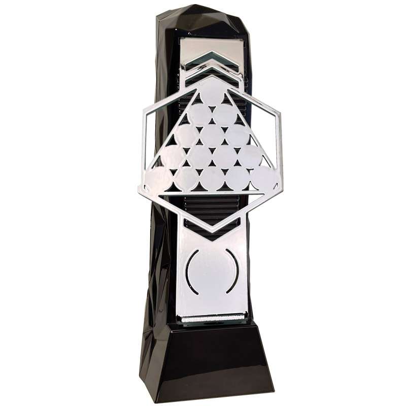 HENGE POOL HEXAGON – SILVER – BLACK – Black