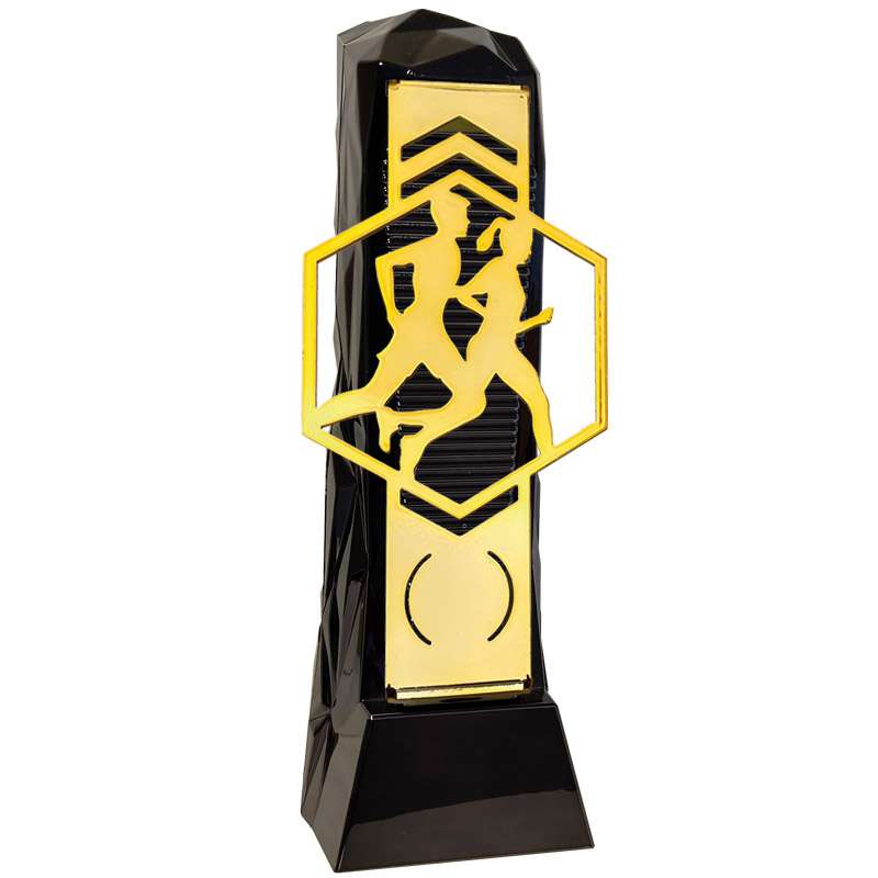 HENGE RUNNING HEXAGON – GOLD – BLACK – Black