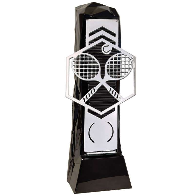 HENGE TENNIS HEXAGON – SILVER – BLACK – Black
