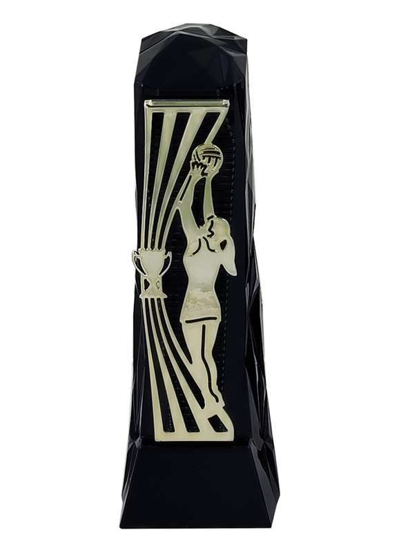 HENGE NETBALL – GOLD – BLACK – Black