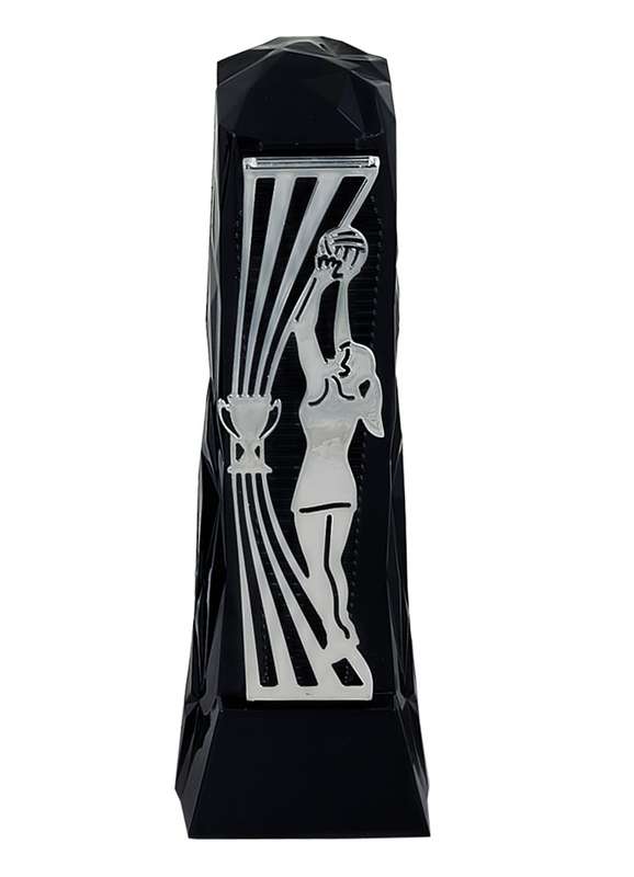 HENGE NETBALL – SILVER – BLACK – Black