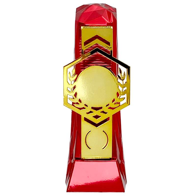 HENGE 2″ HEXAGON – GOLD – RED – Red