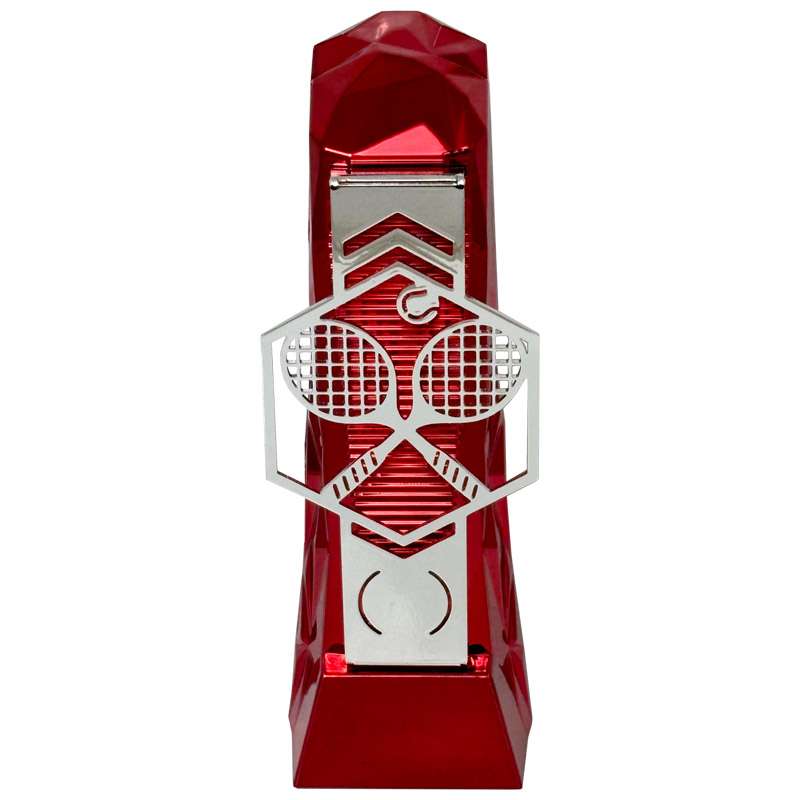 HENGE TENNIS HEXAGON – SILVER – RED – Red