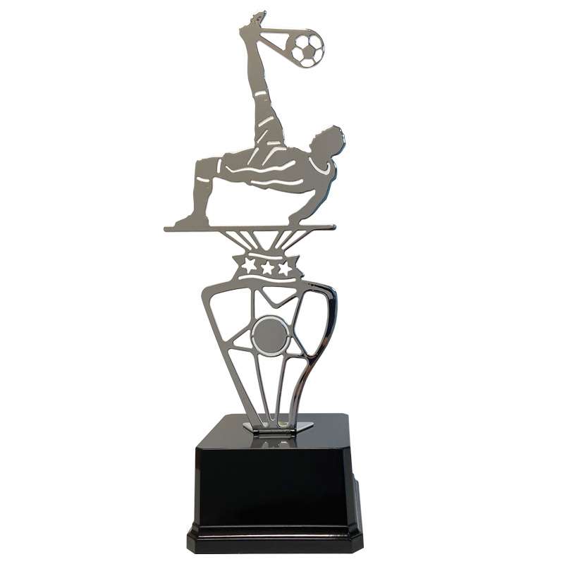 METAL FOOTBALL BACK KICK