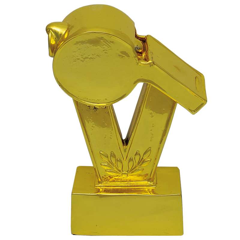 GOLD BRAZILIA WHISTLE 19CM – GOLD – Gold