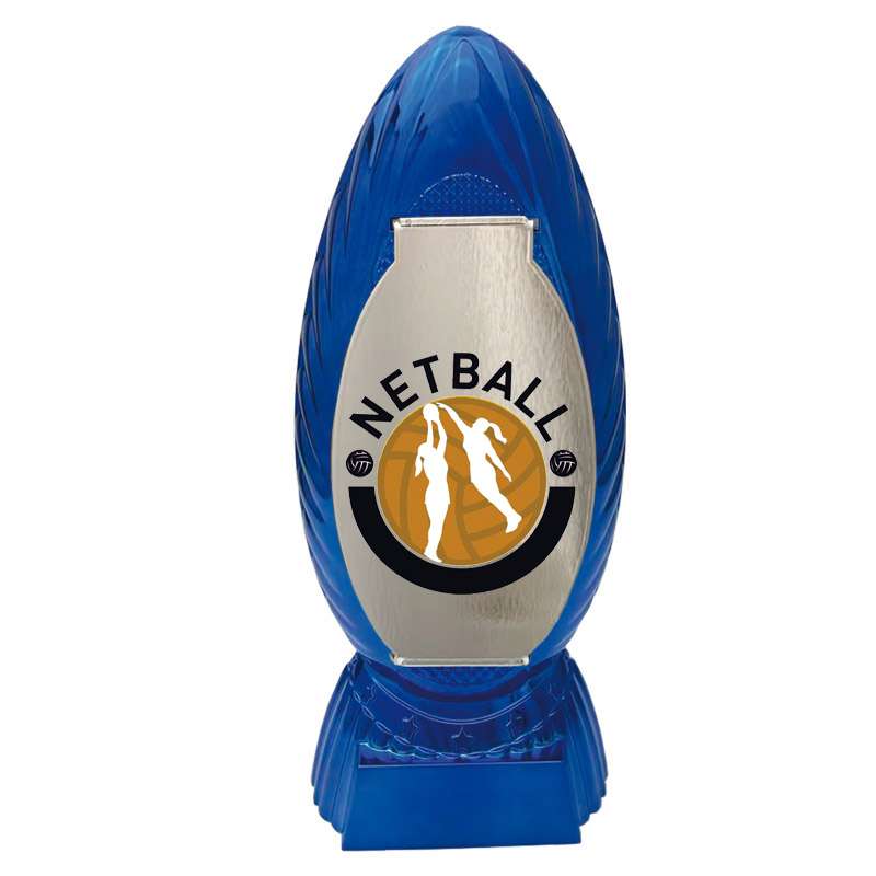 DOMINATOR – NETBALL SILVER – BLUE – Blue