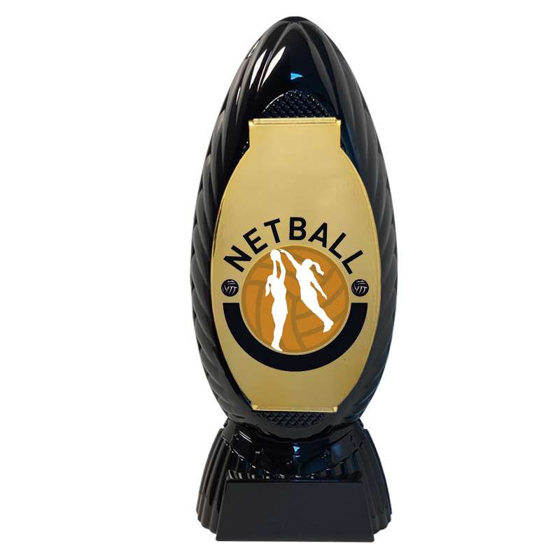 DOMINATOR – NETBALL GOLD – BLACK – Black