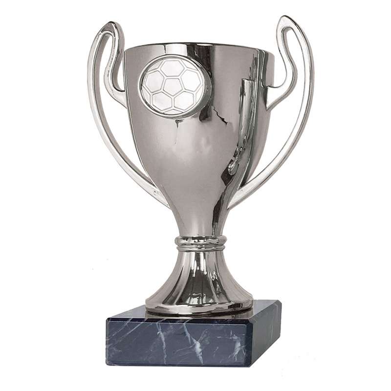CUP WITH FOOTBALL BALL HOLDER