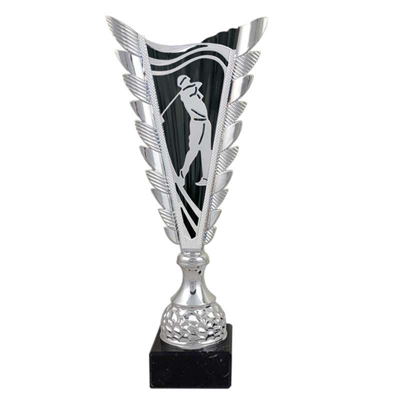 SILVER BLACK GOLF FUEGO TROPHY