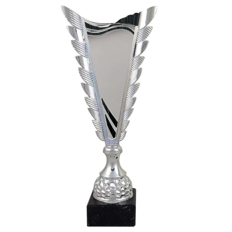 SILVER BLACK 2″ FUEGO TROPHY