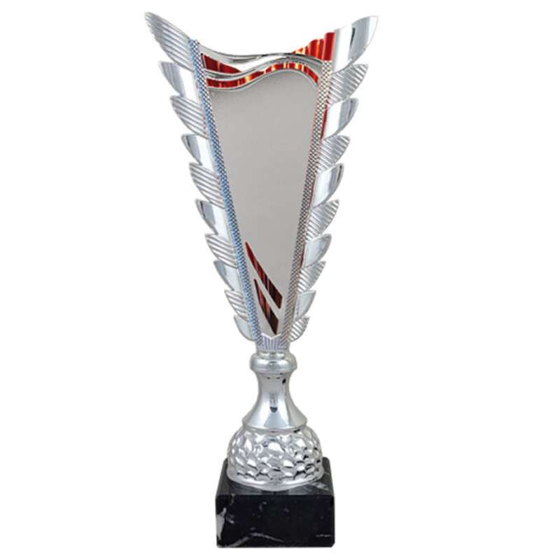 SILVER RED BLANK FUEGO TROPHY