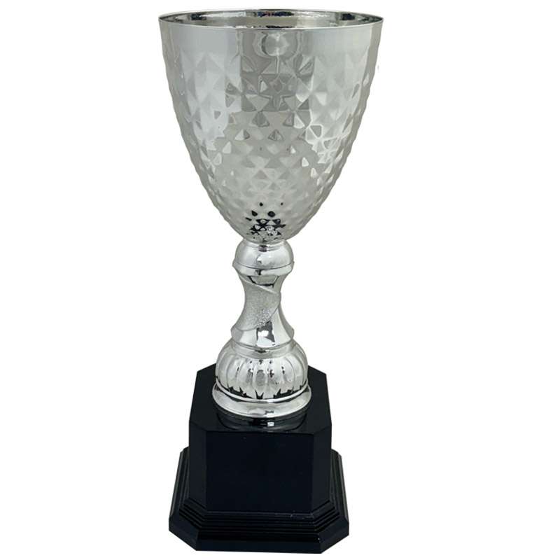 SILVER FACET CUP