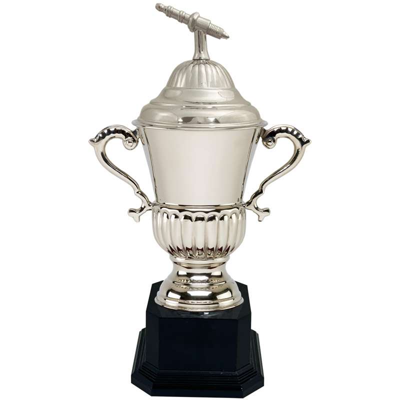 NICKEL PLATED CUP WITH PISTON
