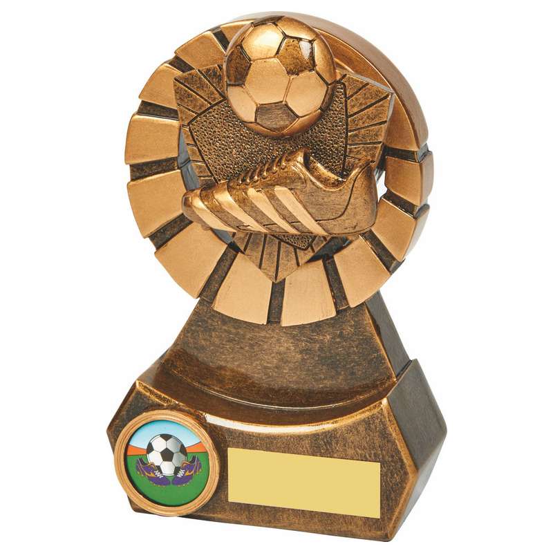Football Boot and Ball Resin Award – Ant Gold