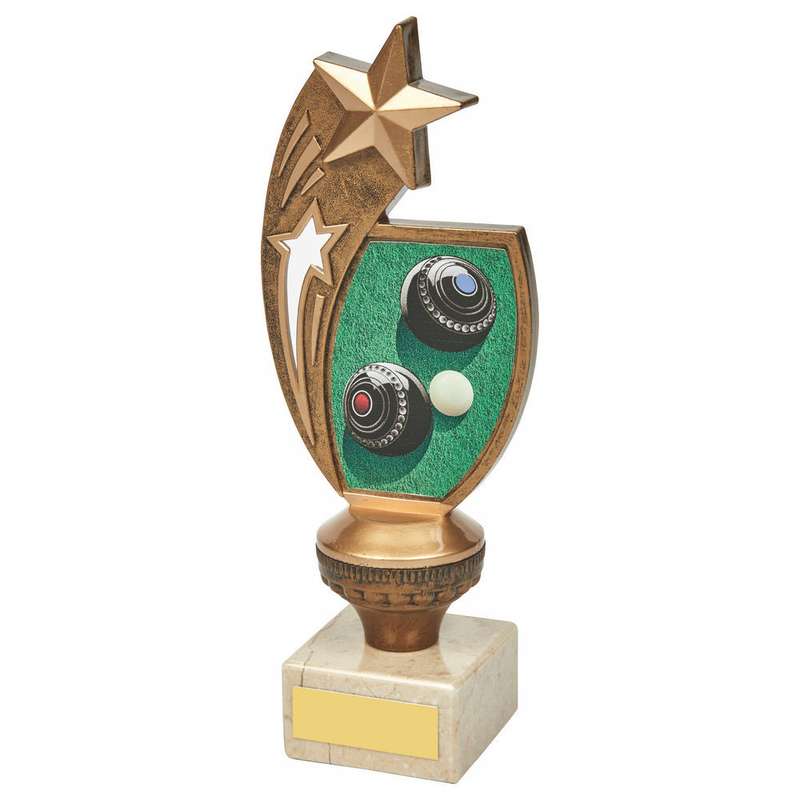 Antique Gold Lawn Bowls Star Award – Ant Gold