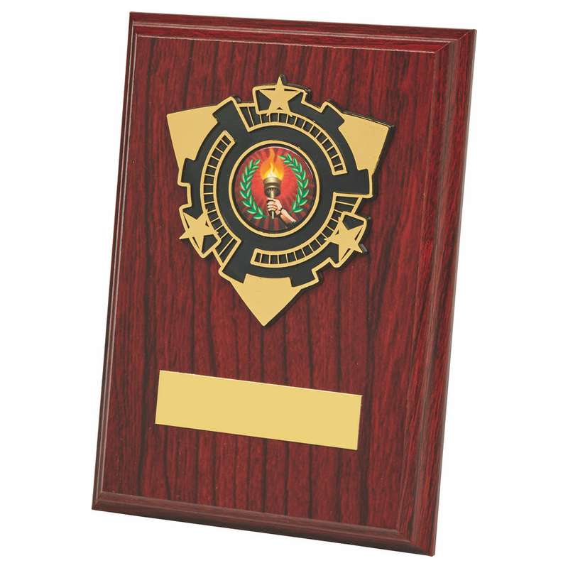 Wood Plaque Award – Dark Wood