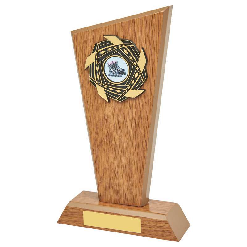 Light Oak Wood Stand Award – Light Oak