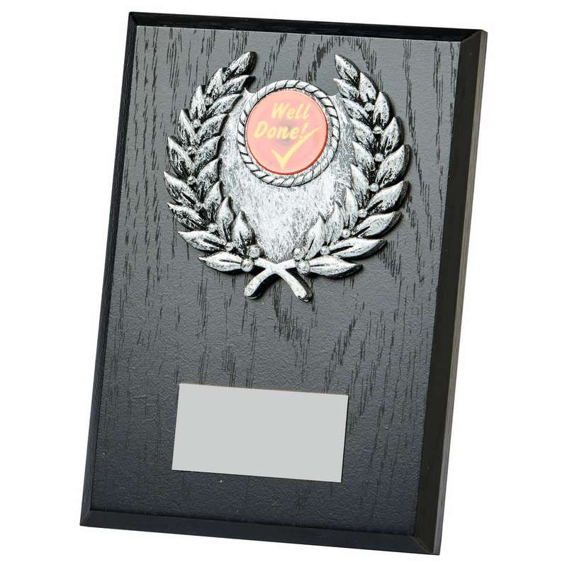 Black Wood Plaque Award – Black