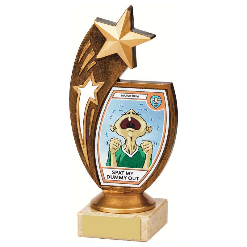 “Spat my Dummy Out” Fun Award – Ant Gold