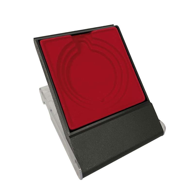 50/60/70MM CASE CLEAR LID RED TRAY