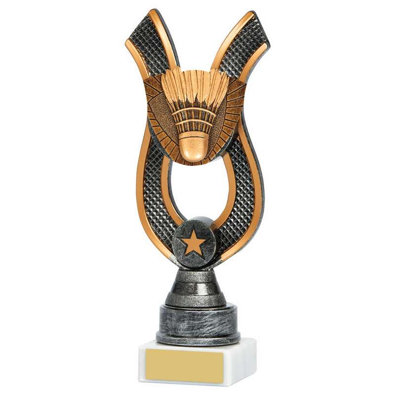 Antique Silver Ribbon Award – Badminton – Ant Silver