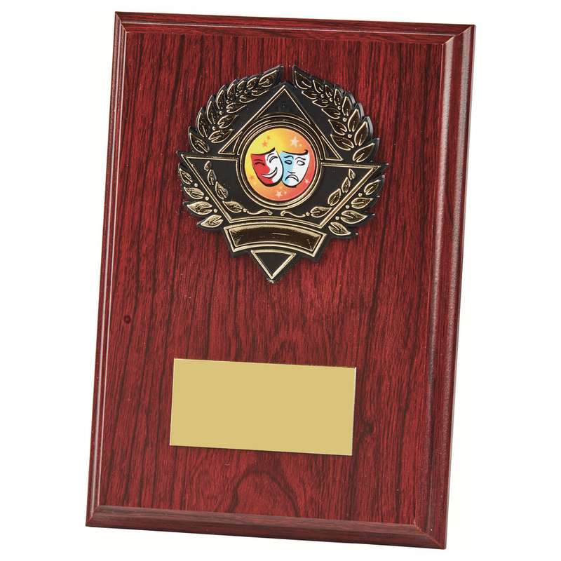 Wood Plaque Award – Dark Wood