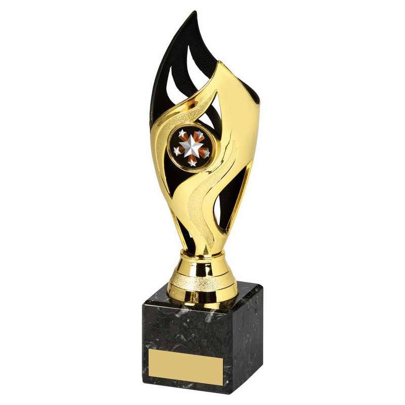 Gold Black Tulip Sculpture Award – Gold/Black