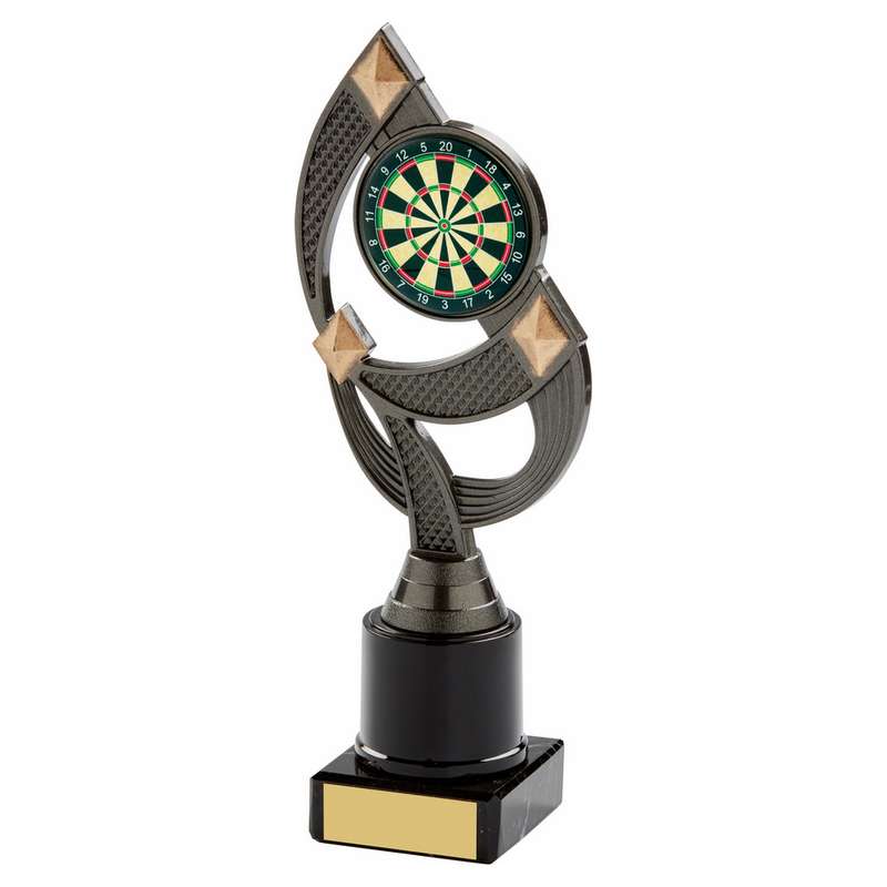Antique Silver “Jewel” Holder Dartboard Award – Ant Silver