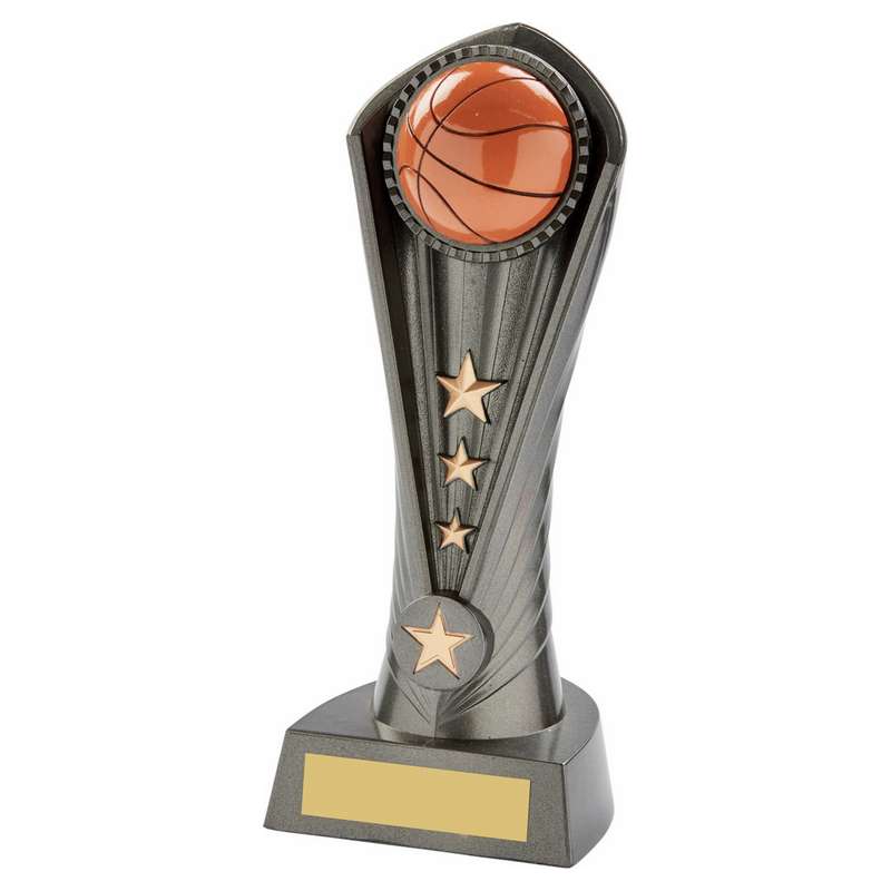 Gun Metal Silver “Cobra” Basketball Award – Ant Silver