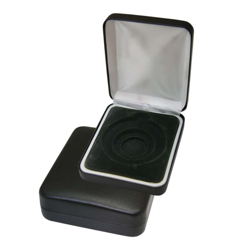 BLACK LEATHERETTE CASE