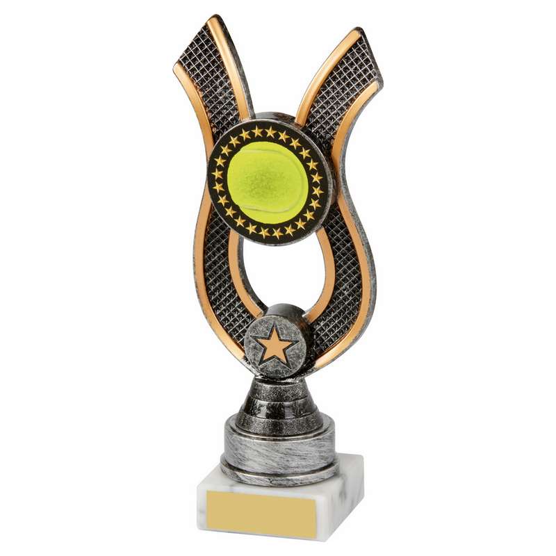 Antique Silver Ribbon Award – Tennis – Ant Silver