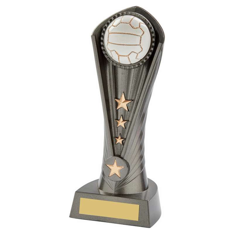 Gun Metal Silver “Cobra” Netball Award – Ant Silver