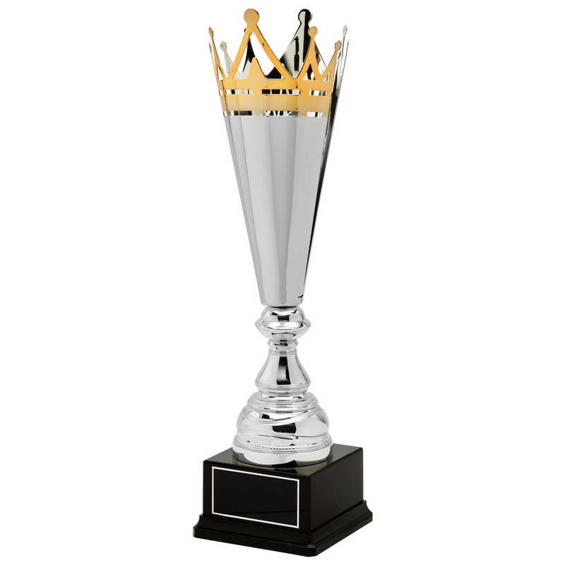 Silver Crown Presentation Cup – Silver/Gold