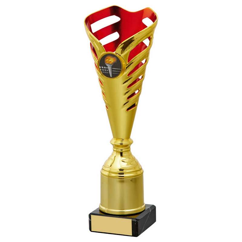 Red and Gold Scuplture – Gold/Red